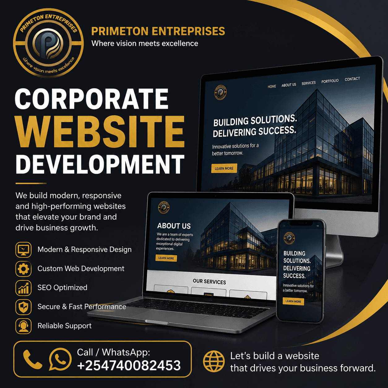 Corporate Website Development