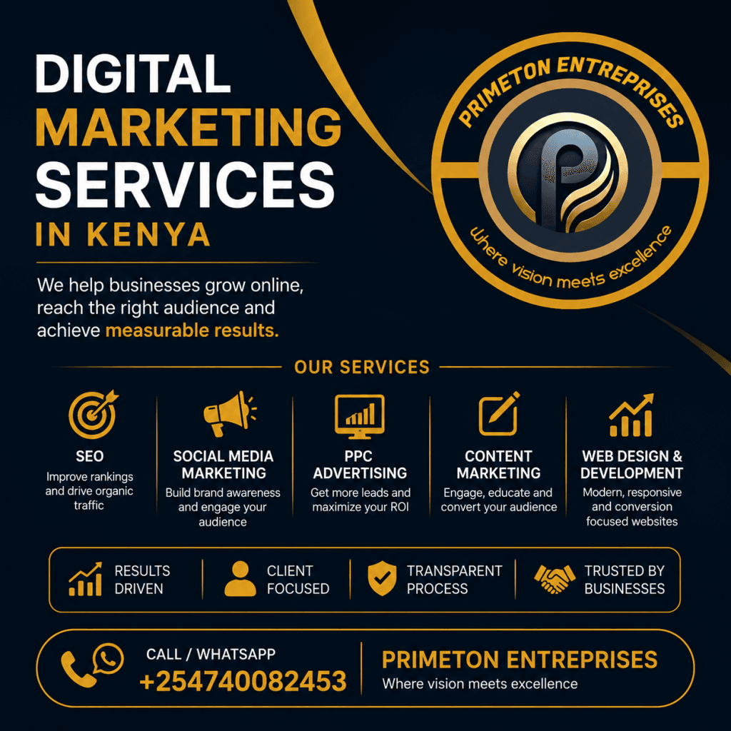 Digital marketing services in Kenya